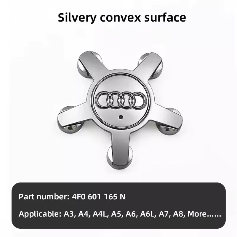 4-pakk Audi senterkopper