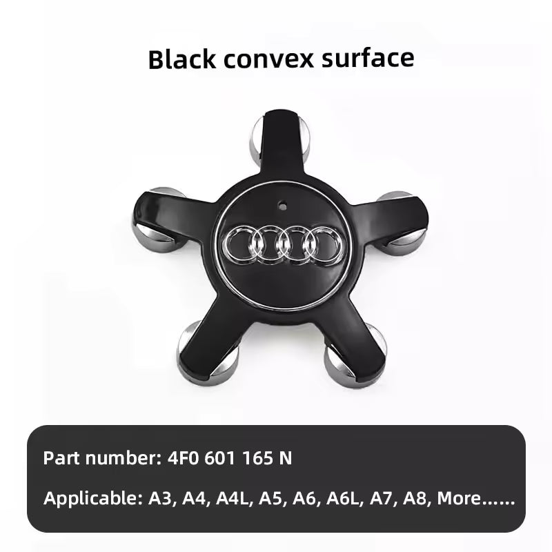 4-pakk Audi senterkopper